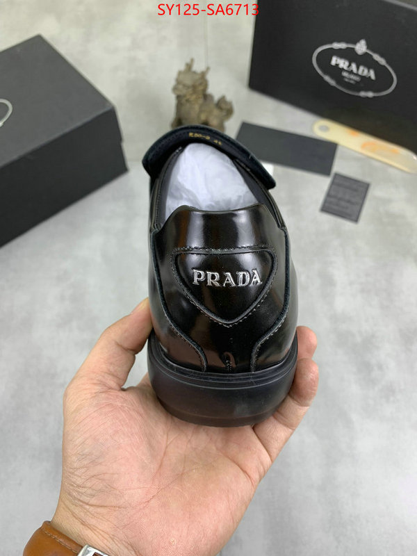 Men shoes-Prada what are the best replica ID: SA6713 $: 125USD