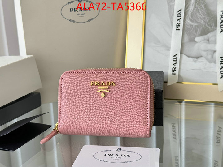 Prada Bags(TOP)-Wallet best knockoff ID: TA5366 $: 72USD,