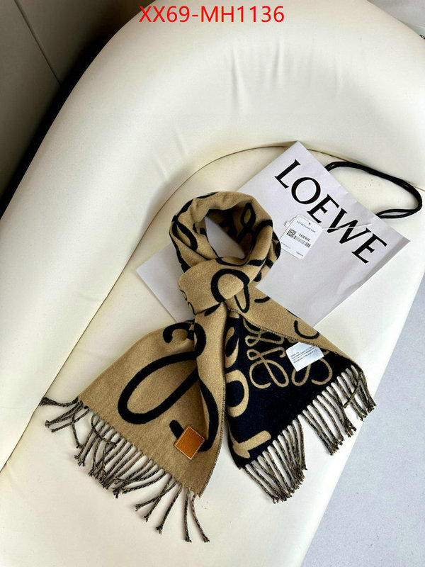 Scarf-Loewe brand designer replica ID: MH1136 $: 69USD