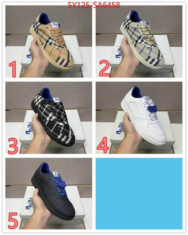 Men Shoes-Burberry top quality replica ID: SA6458 $: 125USD