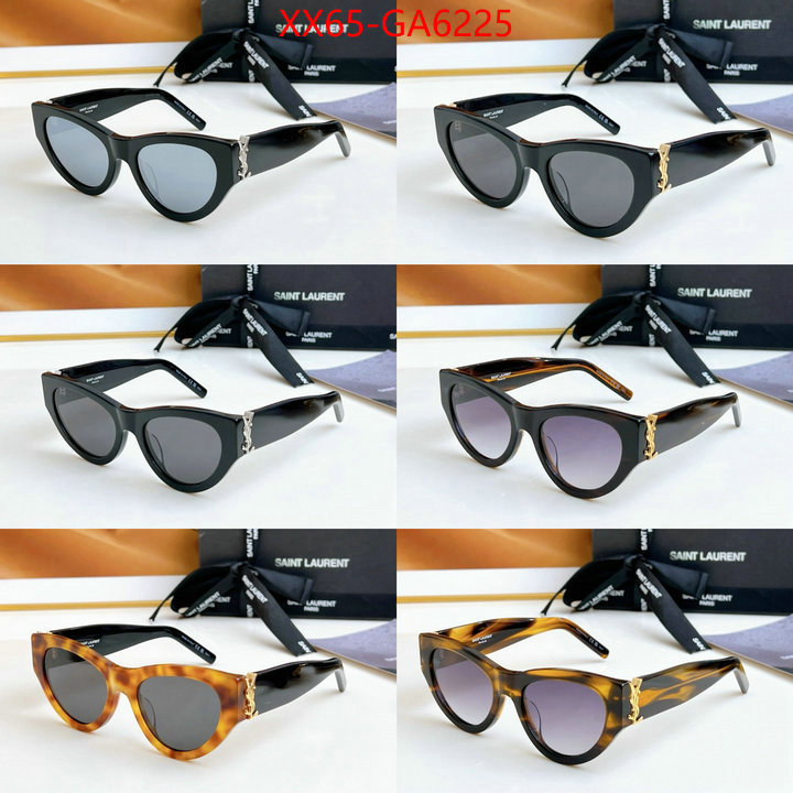 Glasses-YSL high quality replica designer ID: GA6225 $: 65USD