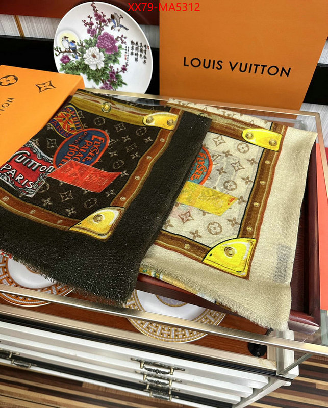 Scarf-LV high quality 1:1 replica ID: MA5312 $: 79USD