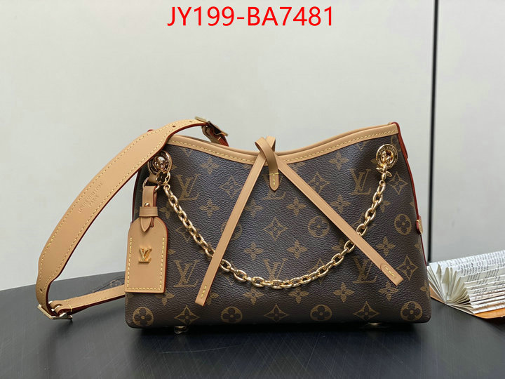 LV Bags(TOP)-Handbag Collection- is it illegal to buy dupe ID: BA7481 $: 199USD,