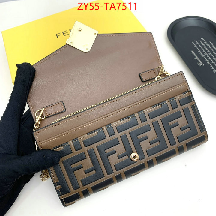 Fendi Bags(4A)-Wallet- the highest quality fake ID: TA7511 $: 55USD,