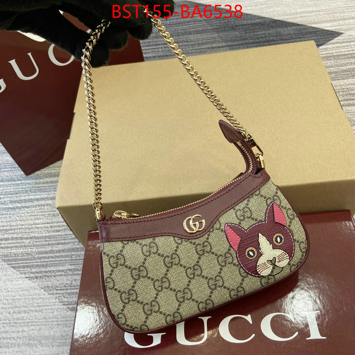 Gucci Bags(TOP)-Handbag- aaaaa+ class replica ID: BA6538 $: 155USD,