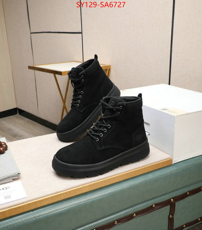 Men Shoes-UGG how to buy replica shop ID: SA6727 $: 129USD