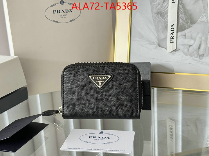 Prada Bags(TOP)-Wallet mirror copy luxury ID: TA5365 $: 72USD,