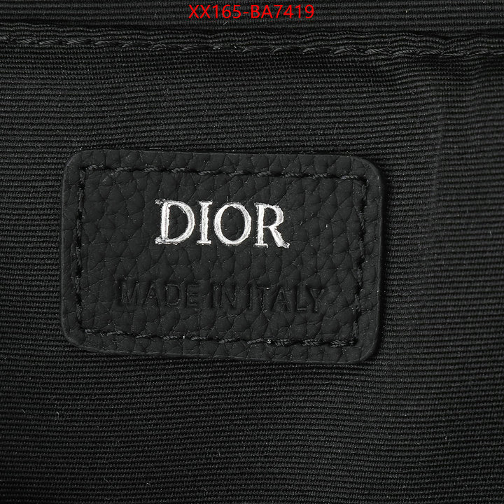 Dior Bags(TOP)-Backpack- best like ID: BA7419 $: 165USD,