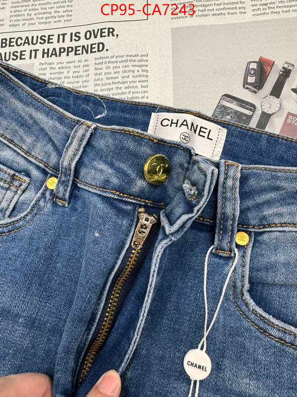 Clothing-Chanel best knockoff ID: CA7243 $: 95USD