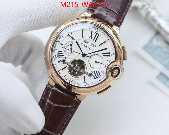 Watch(TOP)-Cartier where can i buy ID: WA5715 $: 215USD