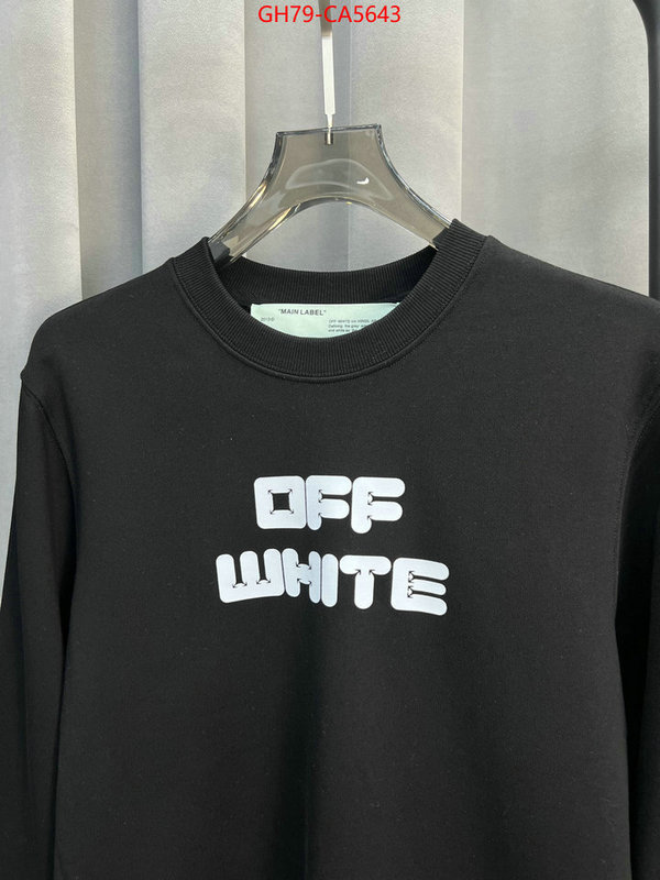 Clothing-OffWhite the quality replica ID: CA5643 $: 79USD