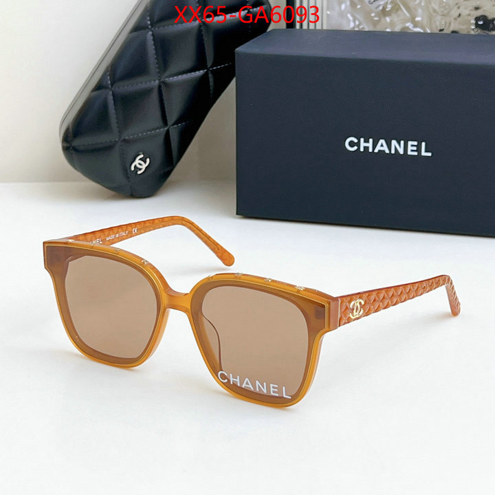 Glasses-Chanel wholesale replica shop ID: GA6093 $: 65USD