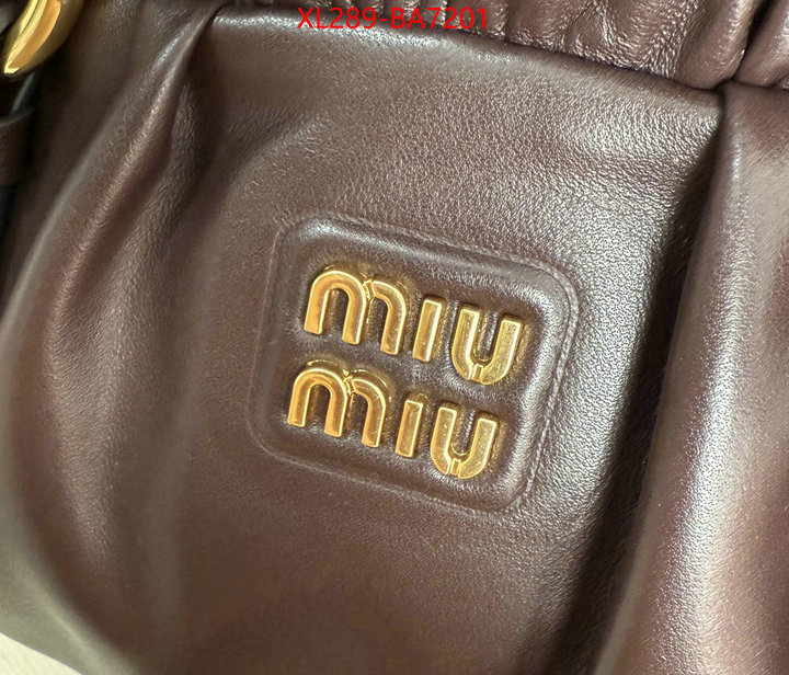 Miu Miu Bags(TOP)-Handbag- top designer replica ID: BA7201 $: 289USD,