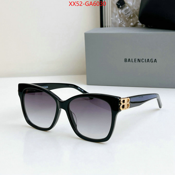 Glasses-Balenciaga 2024 replica ID: GA6030 $: 52USD