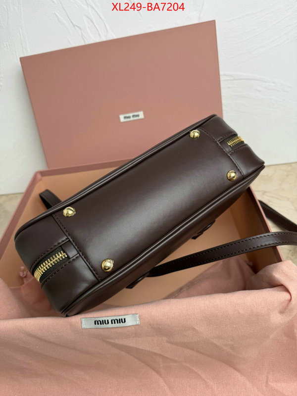 Miu Miu Bags(TOP)-Crossbody- what's the best to buy replica ID: BA7204 $: 249USD,