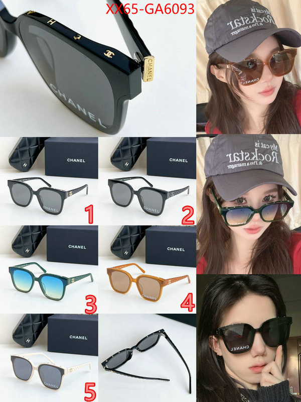 Glasses-Chanel wholesale replica shop ID: GA6093 $: 65USD