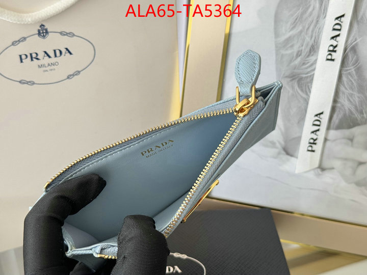 Prada Bags(TOP)-Wallet designer fake ID: TA5364 $: 65USD,