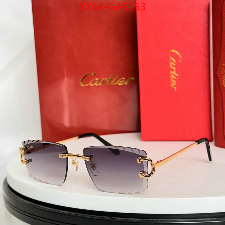 Glasses-Cartier aaaaa+ class replica ID: GA6053 $: 65USD