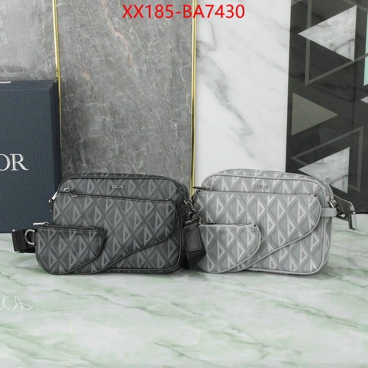 Dior Bags(TOP)-Saddle- aaaaa+ replica designer ID: BA7430 $: 185USD,