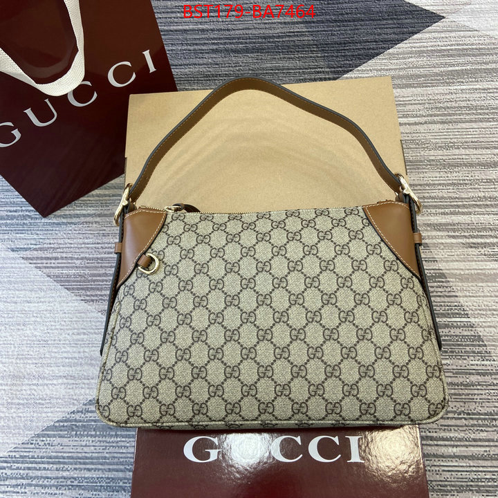 Gucci Bags(TOP)-Handbag- top quality replica ID: BA7464 $: 179USD,