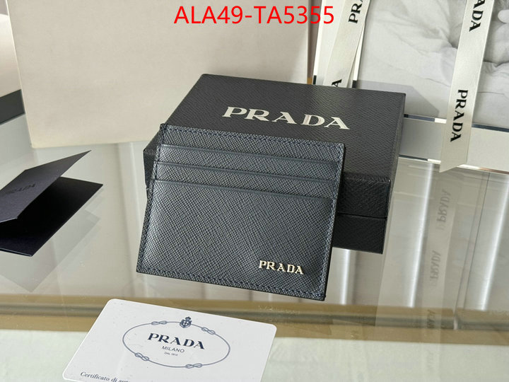 Prada Bags(TOP)-Wallet top brands like ID: TA5355 $: 49USD,