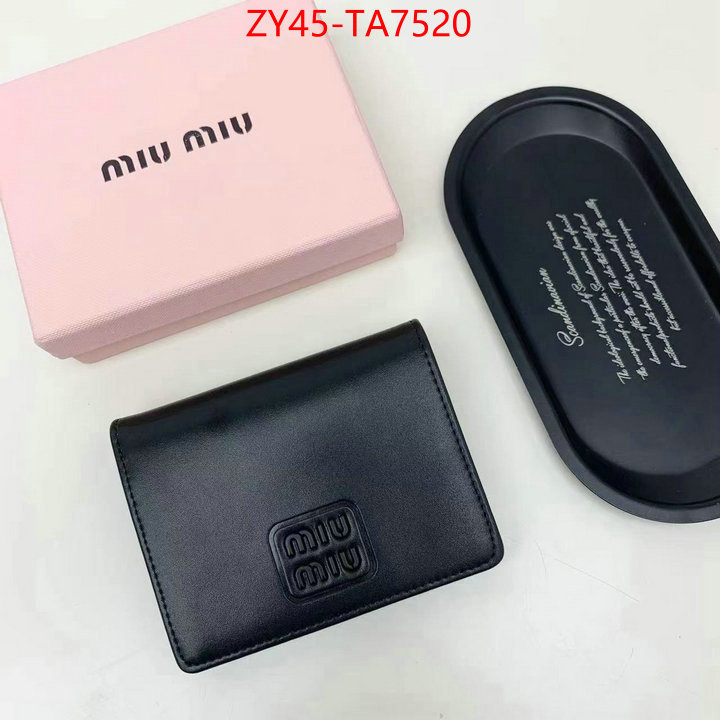 Miu Miu Bags(4A)-Wallet best replica 1:1 ID: TA7520 $: 45USD,