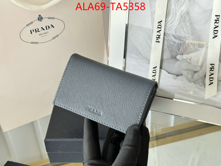 Prada Bags(TOP)-Wallet good quality replica ID: TA5358 $: 69USD,