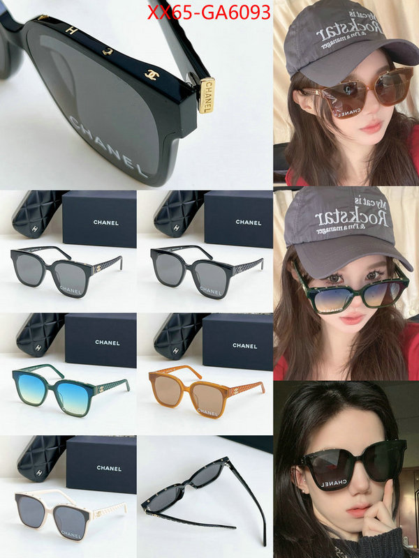 Glasses-Chanel wholesale replica shop ID: GA6093 $: 65USD