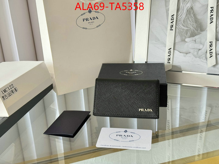 Prada Bags(TOP)-Wallet good quality replica ID: TA5358 $: 69USD,