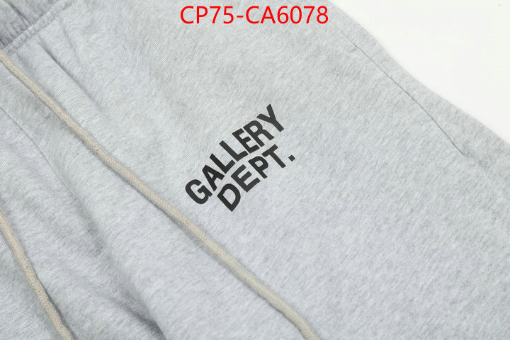 Clothing-GALLERY DEPT high quality designer replica ID: CA6078 $: 75USD