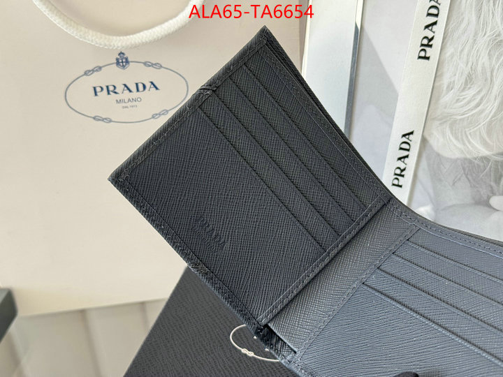 Prada Bags(TOP)-Wallet best luxury replica ID: TA6654 $: 65USD,