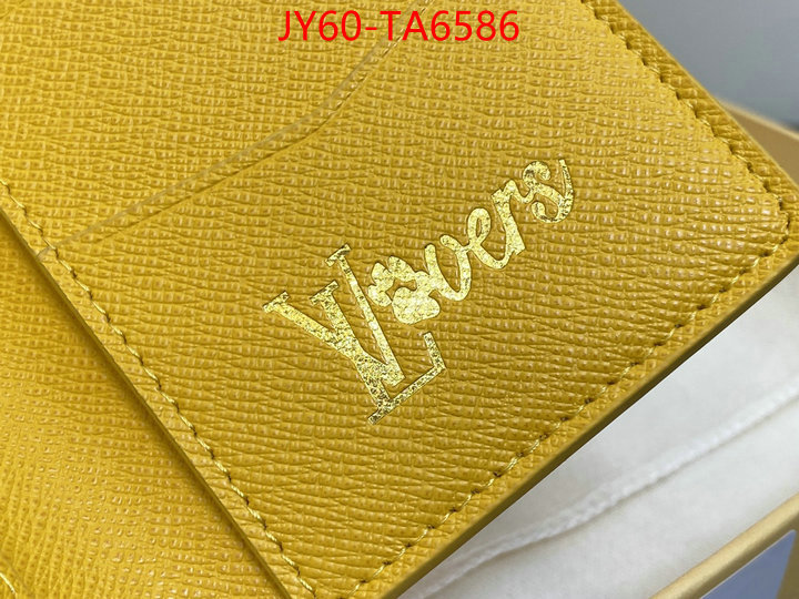 LV Bags(TOP)-Wallet replica aaaaa designer ID: TA6586 $: 60USD,