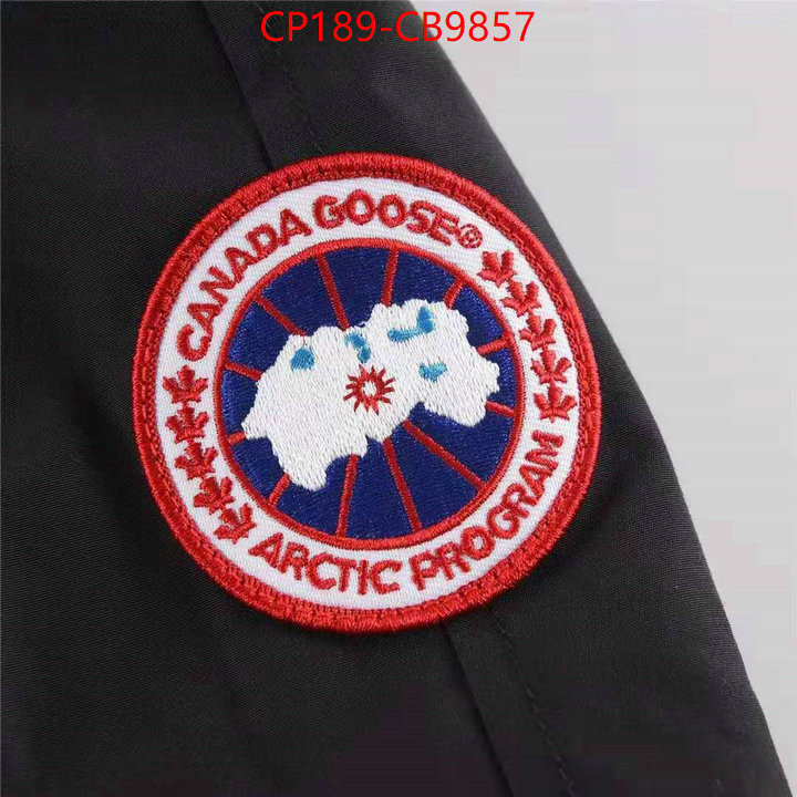 Down jacket Men-Canada Goose buy 1:1 ID: CB9857 $: 189USD