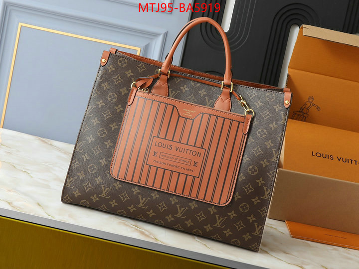 LV Bags(4A)-Handbag Collection- best quality replica ID: BA5919 $: 95USD,