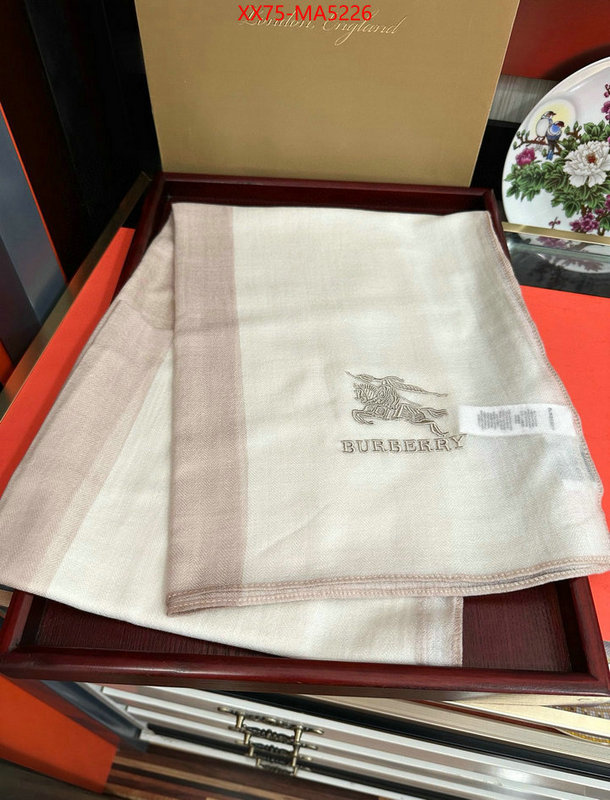 Scarf-Burberry wholesale designer shop ID: MA5226 $: 75USD