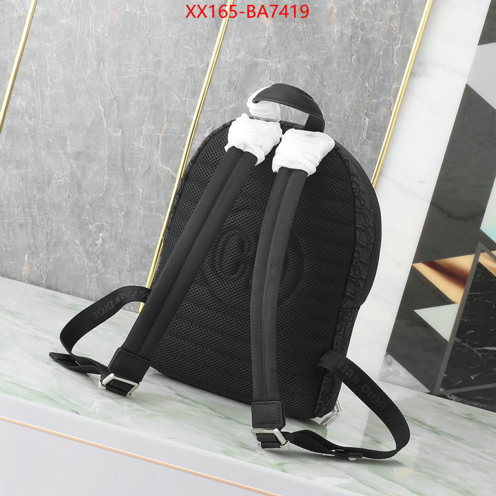 Dior Bags(TOP)-Backpack- best like ID: BA7419 $: 165USD,