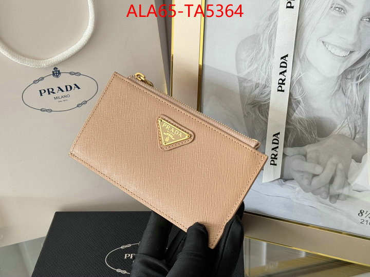 Prada Bags(TOP)-Wallet designer fake ID: TA5364 $: 65USD,