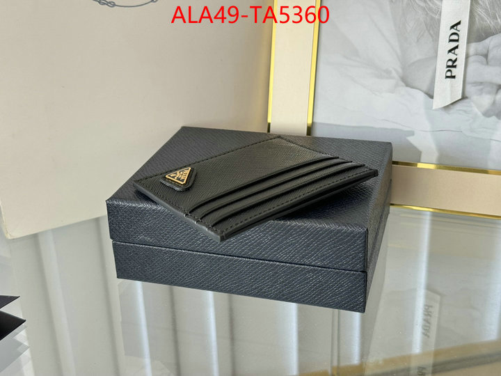 Prada Bags(TOP)-Wallet are you looking for ID: TA5360 $: 49USD,