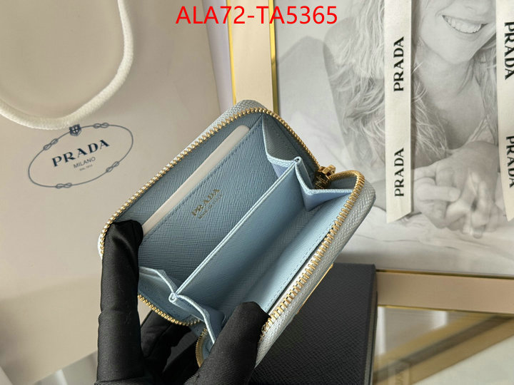 Prada Bags(TOP)-Wallet mirror copy luxury ID: TA5365 $: 72USD,