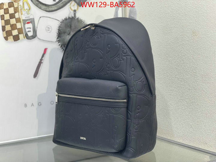 Dior Bags(4A)-Backpack- fake designer ID: BA5962