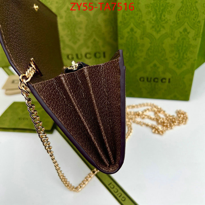 Gucci Bags(4A)-Wallet- mirror copy luxury ID: TA7516 $: 55USD,