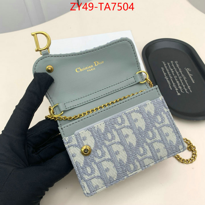 Dior Bags(4A)-Wallet- top quality designer replica ID: TA7504 $: 49USD,