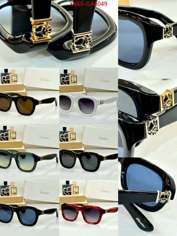 Glasses-Cartier designer wholesale replica ID: GA6049 $: 65USD