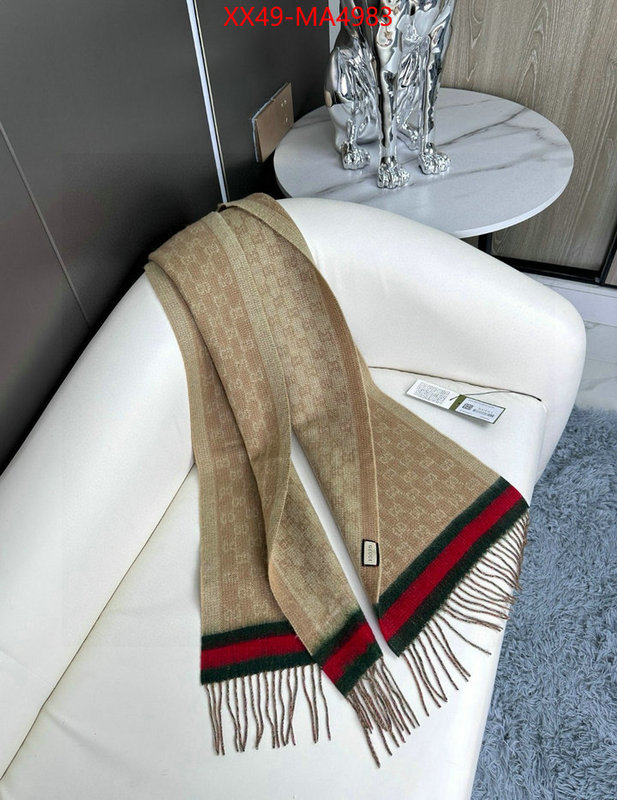 Scarf-Gucci luxury fashion replica designers ID: MA4983 $: 49USD