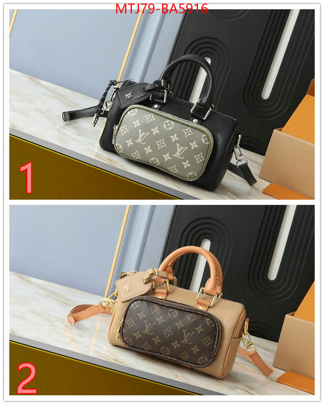 LV Bags(4A)-Speedy- best luxury replica ID: BA5916 $: 79USD,