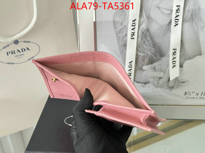 Prada Bags(TOP)-Wallet is it illegal to buy dupe ID: TA5361 $: 79USD,