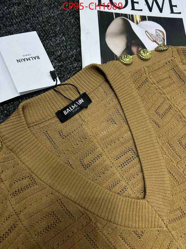 Clothing-Balmain how to start selling replica ID: CH1089 $: 95USD