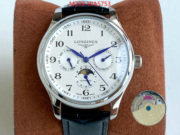 Watch(TOP)-Longines 1:1 clone ID: WA5753 $: 209USD