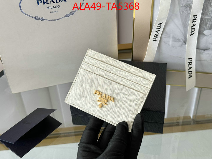 Prada Bags(TOP)-Wallet high quality replica ID: TA5368 $: 49USD,