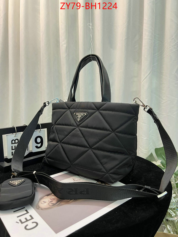 Prada Bags(4A)-Handbag- designer wholesale replica ID: BH1224 $: 79USD,